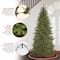 7 ft. Unlit Natural Fraser Fir Slim Artificial Christmas Tree